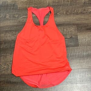 Women’s athletic tank with detailed back